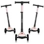 Trotineta pentru copii, Lionelo, Mey, Ultrapliabila, Cu lumini si cosulet, Maner ajustabil pe inaltime, 3 ani+, Pana la 50 Kg, Ultra usor, 2.8 kg, Conform cu standardul EN71-1/2/3, Certificata Intertek, Roz - 14