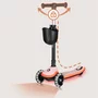 Trotineta pentru copii, Lionelo, Mey, Ultrapliabila, Cu lumini si cosulet, Maner ajustabil pe inaltime, 3 ani+, Pana la 50 Kg, Ultra usor, 2.8 kg, Conform cu standardul EN71-1/2/3, Certificata Intertek, Roz - 20