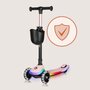 Trotineta pentru copii, Lionelo, Mey, Ultrapliabila, Cu lumini si cosulet, Maner ajustabil pe inaltime, 3 ani+, Pana la 50 Kg, Ultra usor, 2.8 kg, Conform cu standardul EN71-1/2/3, Certificata Intertek, Roz - 26