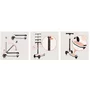 Trotineta pentru copii, Lionelo, Mey, Ultrapliabila, Cu lumini si cosulet, Maner ajustabil pe inaltime, 3 ani+, Pana la 50 Kg, Ultra usor, 2.8 kg, Conform cu standardul EN71-1/2/3, Certificata Intertek, Roz - 30
