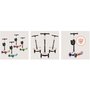 Trotineta pentru copii, Lionelo, Mey, Ultrapliabila, Cu lumini si cosulet, Maner ajustabil pe inaltime, 3 ani+, Pana la 50 Kg, Ultra usor, 2.8 kg, Conform cu standardul EN71-1/2/3, Certificata Intertek, Roz - 31