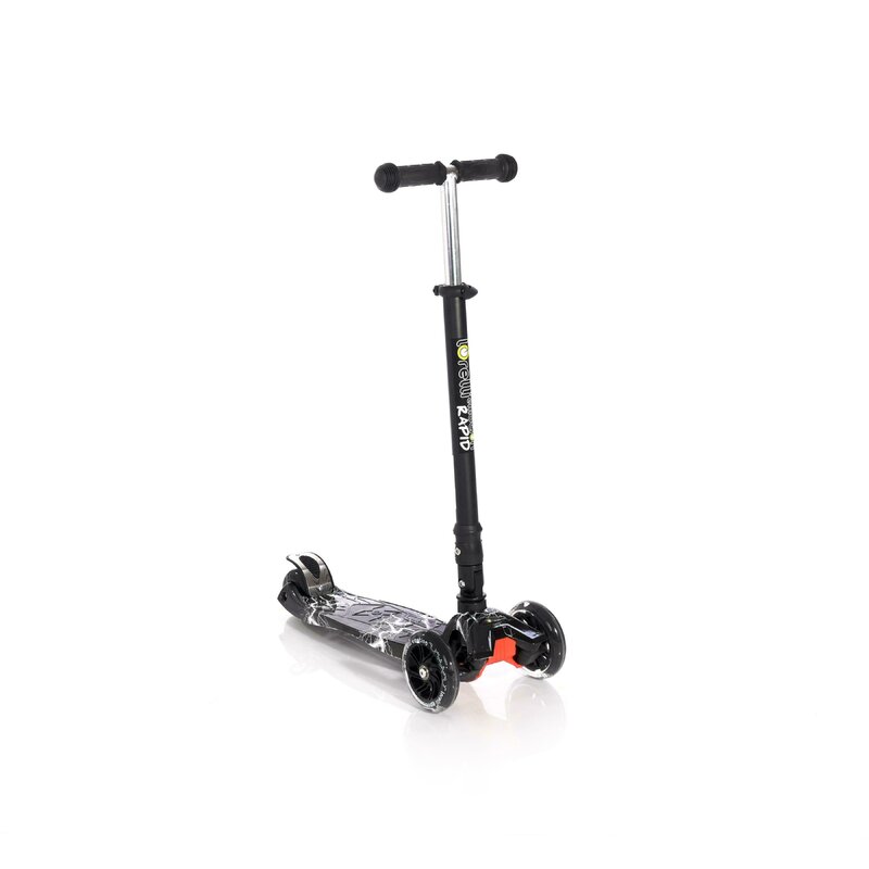 Lorelli junior - trotineta rapid flash, negru