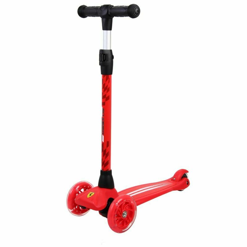 Mesuca - trotienta twist pliabila ferrari, rosu