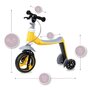 Trotineta transformabila 2 in 1 MoMi ELIOS Yellow - 2