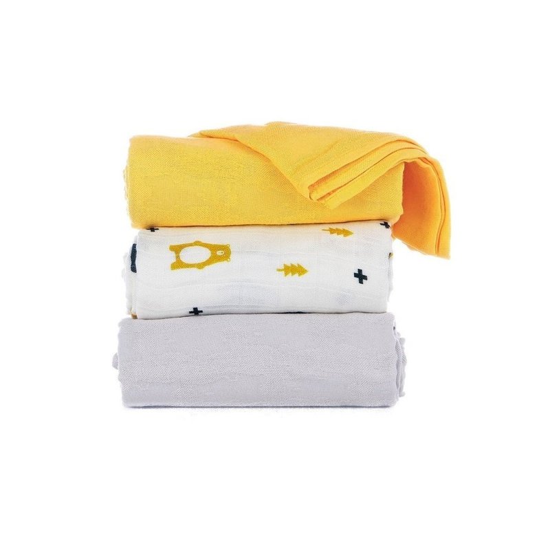 Baby tula - set 3 paturici oso