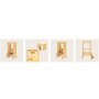 Turn de invatare Montessori, Lionelo, Cass, Functie de raft pentru carti, Pana la 30 kg, 12 luni - 6 ani, Din MDF si furnir, 3 trepte de inaltime, Natur - 12