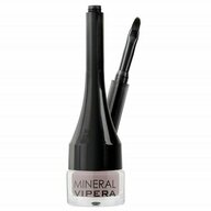 Tus cu pensula rezistent la apa, pentru pleoape si sprancene Mineral, Vipera, Nr. 06Q Agat