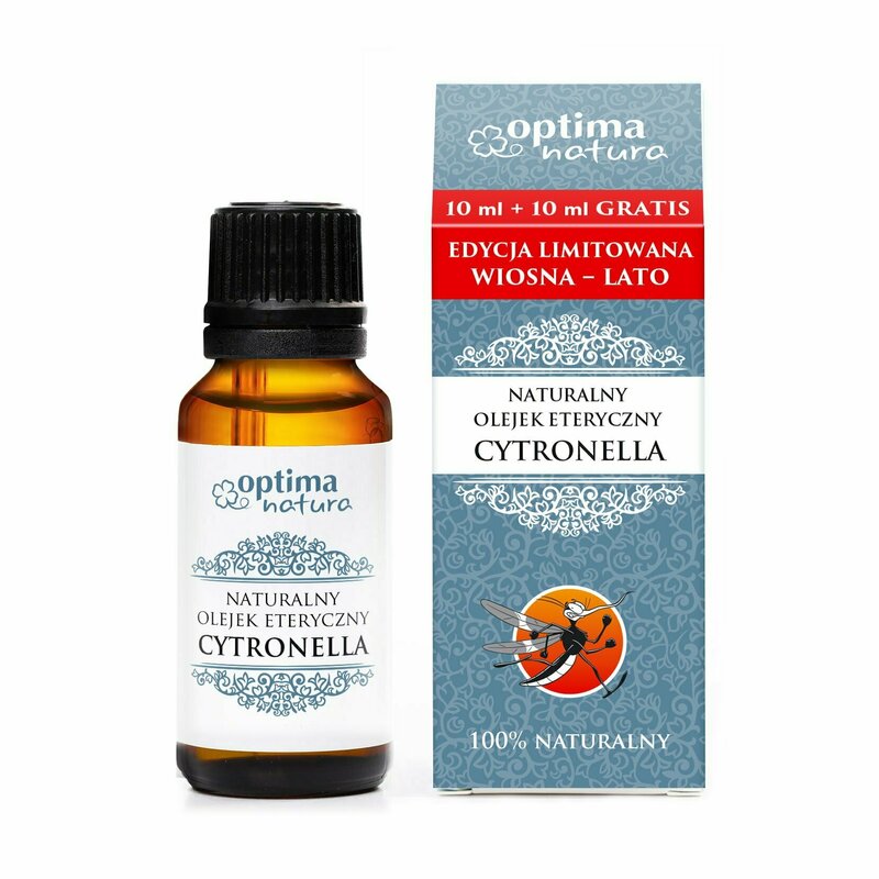 Optima natura - ulei esential de citronella, , 20 ml, impotriva tantarilor