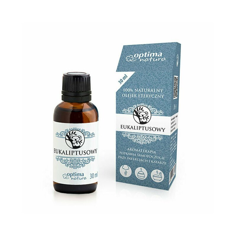 Optima natura - ulei esential de eucalipt, , 30 ml, pentru raceala, tuse si inflamatii ale pielii