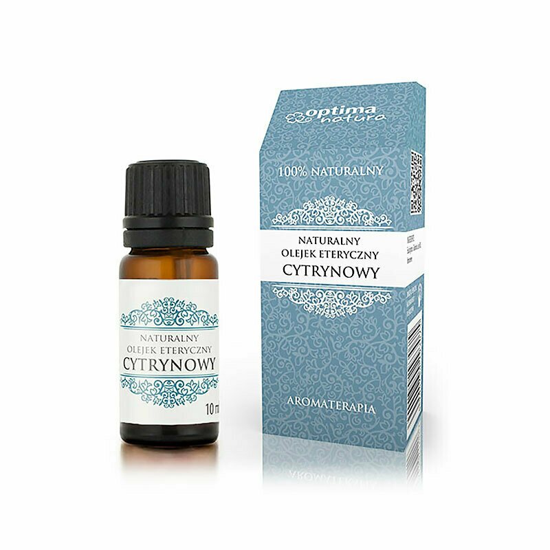 Optima natura - ulei esential de lamaie, , 10 ml, pentru raceala, varice si reducerea inflamatiei