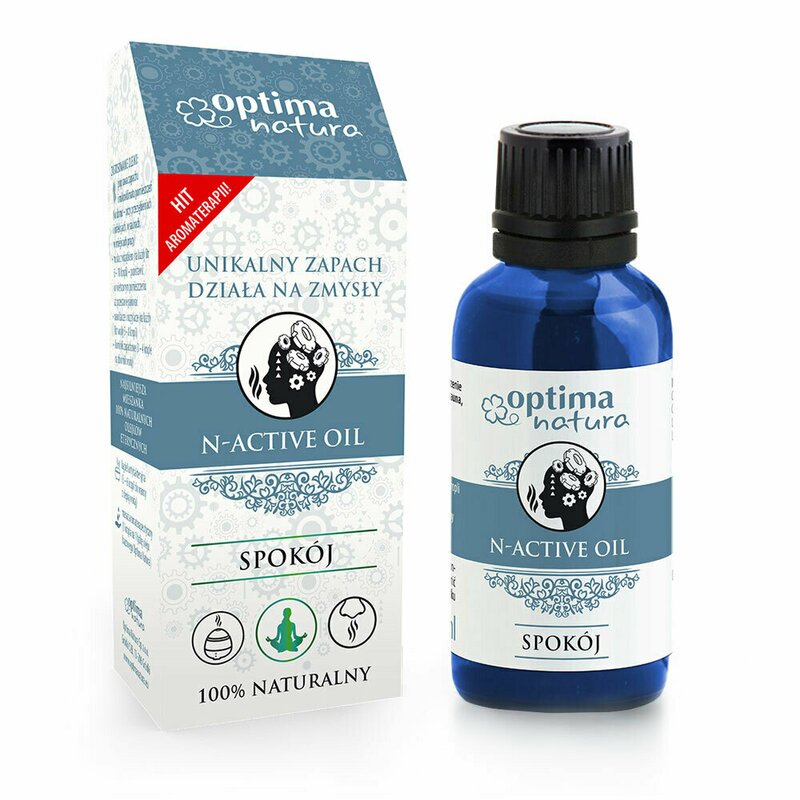 Optima natura - ulei esential n-active calm si relaxare, , 20 ml, pentru liniste interioara