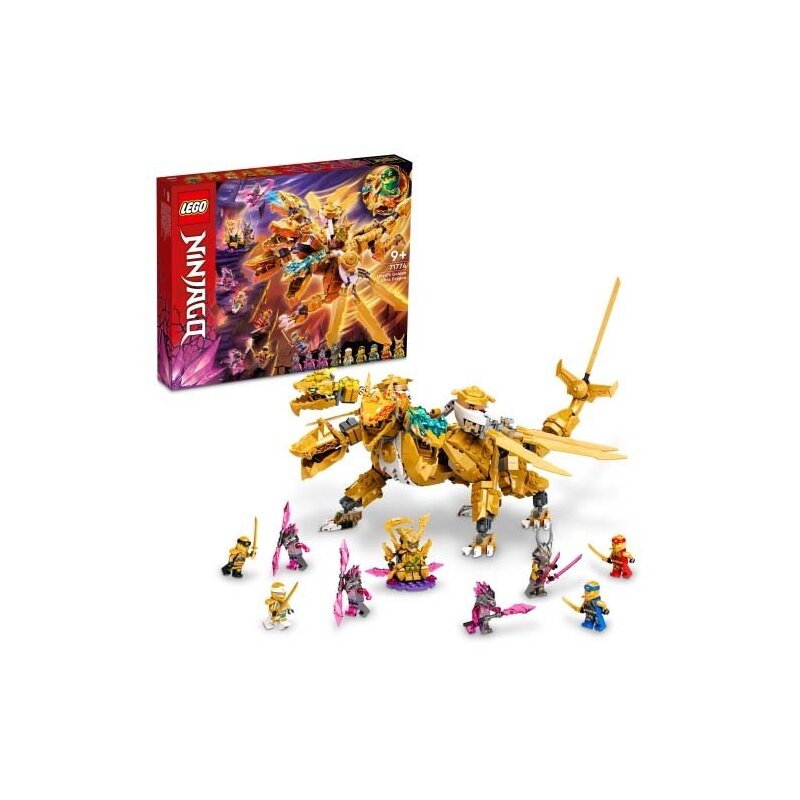 Lego - ultra dragonul de aur al lui lloyd