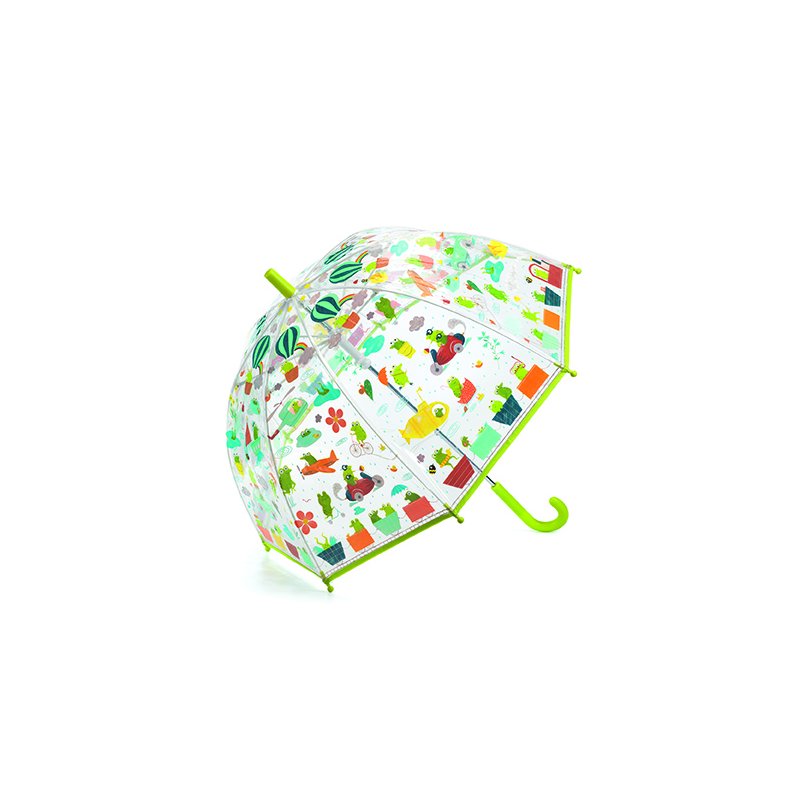 Djeco - umbrela colorata broscute