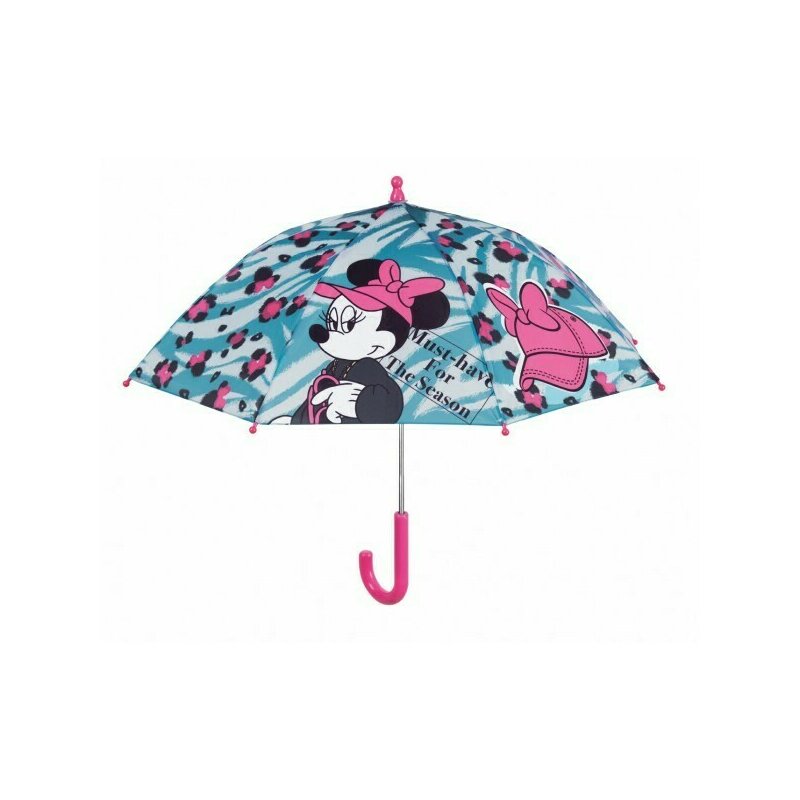 Umbrela manuala Cu inchidere cu siguranta, 38 cm Minnie Mouse