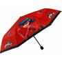 Perletti - Umbrela  LadyBug rezistenta la vant plianta manuala mini pentru fete - 1