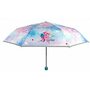 Umbrela Perletti Unicorn cu detalii reflectorizante plianta manuala mini pentru fete - 1