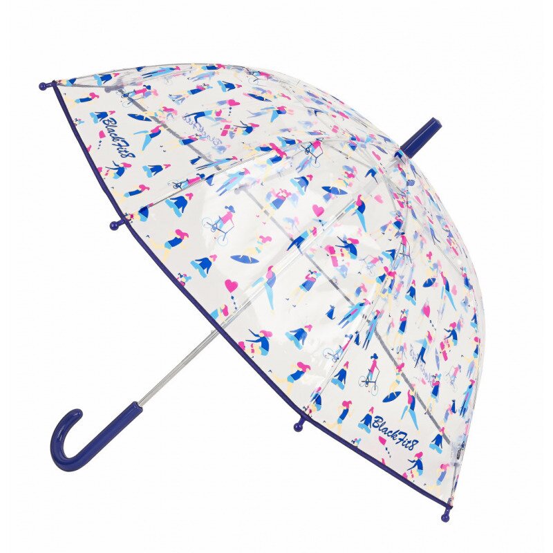 Umbrela transparenta fete blackfit8 go girl