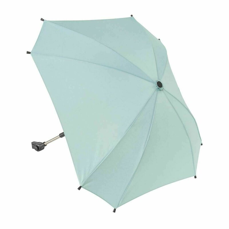Reer - umbreluta de soare ajustabila cu protectie solara uv 50+, pentru carucior bebelusi, menta, shinesafe mint 84173