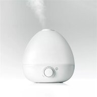 Umidificator, Fridababy, BreatheFrida, Cu ultrasunete 3 in 1, Ultra silentios, Include difuzor de uleiuri esentiale si lumina de veghe, Cu oprire automata, Rezervor BPA Free, Alb