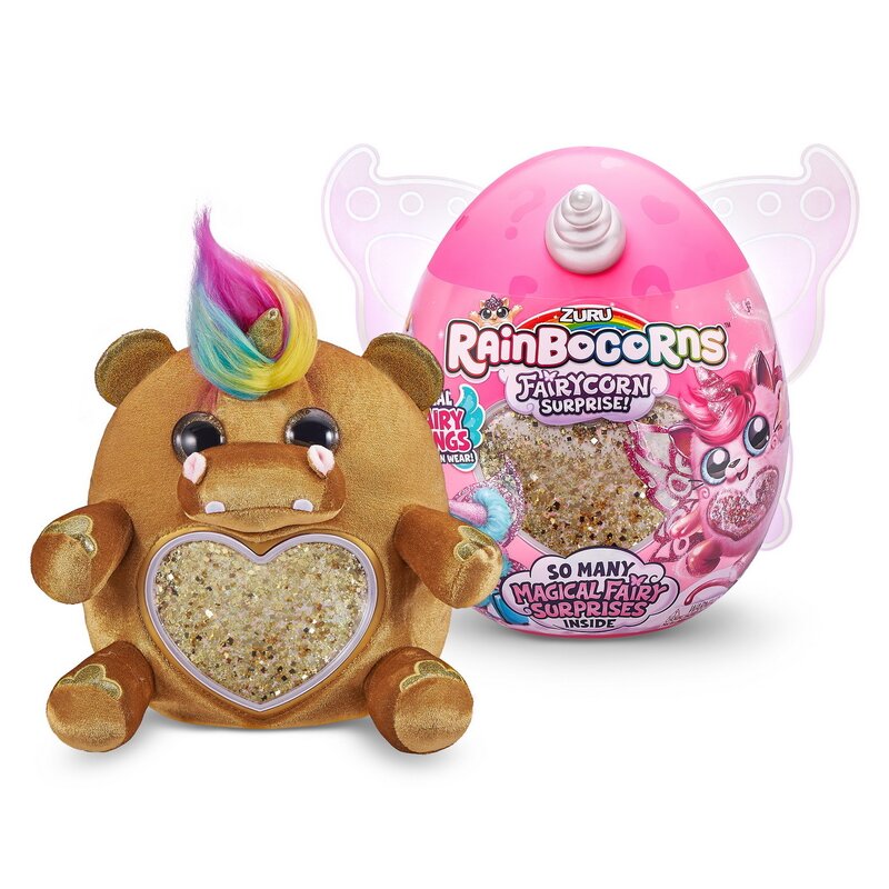 Mattel - unicornul curcubeu surpriza cu aripi