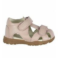 Uranus Light Rose 20 - Sandale din piele cu inchidere velcro pentru copii