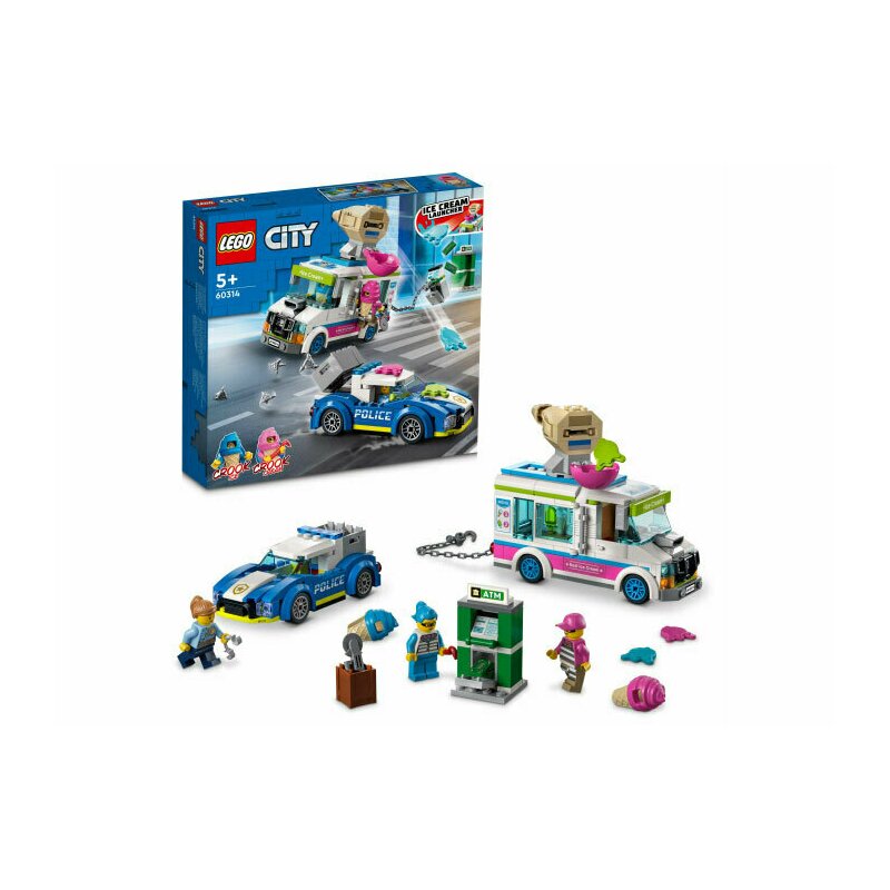 Lego - urmarirea masinii de inghetata