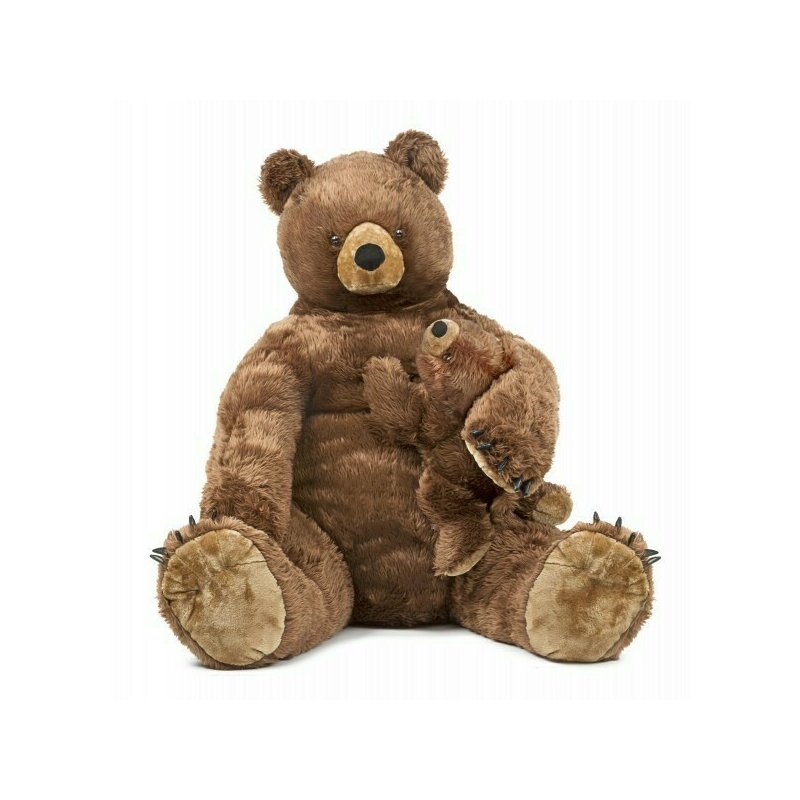 Melissa & doug - urs brun brun cu pui