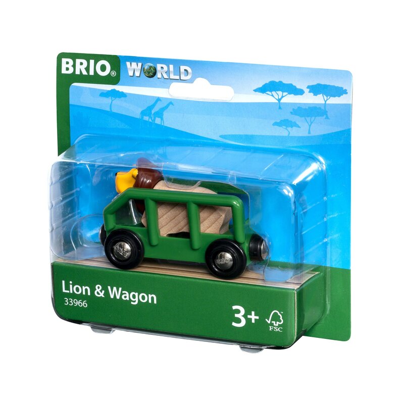 Brio - accesoriu vagon , cu leu