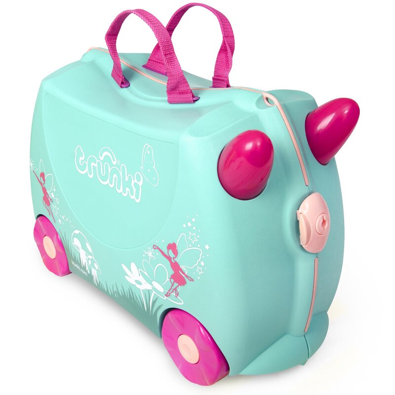 Trunki - valiza flora fairy cu roti