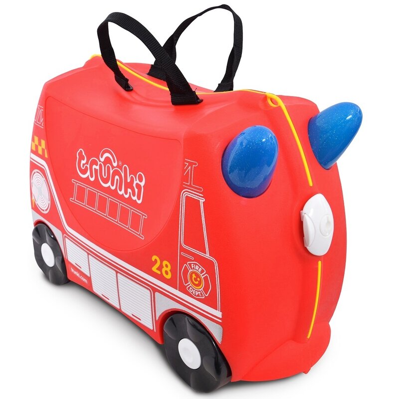 Trunki - valiza frank pompierul cu roti