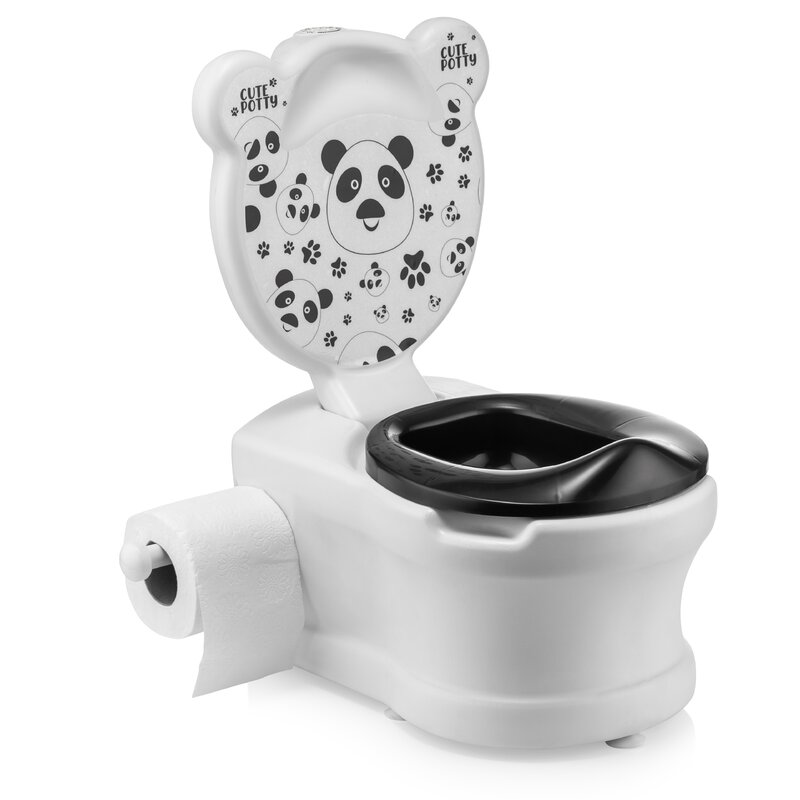 Micromax - vas de toaleta educational pentru copii happy panda