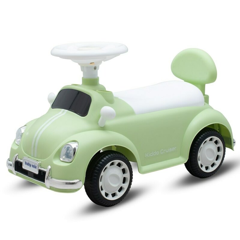 Vehicul ride-on, Baby Mix, Cruiser, Pana la 25 kg, Cu melodii si lumini LED, +2 ani, Mint