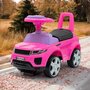Vehicul ride-on, Baby Mix, Pana la 27 kg, Cu sezut moale din piele ecologica, Cu spatiu de depozitare, Cu melodii, 12 luni+, Pink - 4