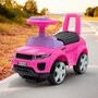 Vehicul ride-on, Baby Mix, Pana la 27 kg, Cu sezut moale din piele ecologica, Cu spatiu de depozitare, Cu melodii, 12 luni+, Pink - 6