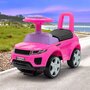 Vehicul ride-on, Baby Mix, Pana la 27 kg, Cu sezut moale din piele ecologica, Cu spatiu de depozitare, Cu melodii, 12 luni+, Pink - 7