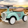 Vehicul ride-on, Baby Mix, Retro, Pana la 25 kg, Cu spatiu de depozitare, 12-36 luni, Turquoise - 8