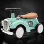 Vehicul ride-on, Baby Mix, Retro, Pana la 25 kg, Cu spatiu de depozitare, 12-36 luni, Turquoise - 6