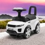 Vehicul ride-on, Baby Mix, SUV, Pana la 27 kg, Cu sezut moale din piele ecologica, Cu spatiu de depozitare, Cu melodii, 12+ luni, White - 2