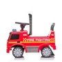 Vehicul ride-on, BabyTrold, Masina de pompieri, Model Mercedes, Cu lumini si sunete, Spatiu pentru depozitare, 12 luni+, 62.5x28.5x45 cm, Rosu - 1