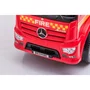 Vehicul ride-on, BabyTrold, Masina de pompieri, Model Mercedes, Cu lumini si sunete, Spatiu pentru depozitare, 12 luni+, 62.5x28.5x45 cm, Rosu - 15