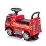 Vehicul ride-on, BabyTrold, Masina de pompieri, Model Mercedes, Cu lumini si sunete, Spatiu pentru depozitare, 12 luni+, 62.5x28.5x45 cm, Rosu - 3