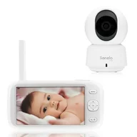 Video monitor, Lionelo, Babyline 9.1, Conexiune prin aplicatia Lionelo Smart, Pana la 8h de functionare, Comunicare bidirectionala, Cu senzor de miscare si sunete, Alb