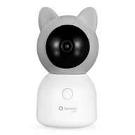 Video monitor, Lionelo, Babyline 9.2. AI, 5 inch, Camera Full HD, Zoom digital 4x, Aplicatie, Tehnologia AI cu detectare a miscarii, Recunoasterea motivului plansului, Melodii, Zgomote albe, Mod nocturn, Alb
