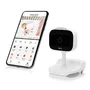 Video monitor, Lionelo, Babyline Go, Cu aplicatia dedicata Lionelo Smart, Mod de noapte 8m, Cu functie de iluminare, Pana la 5h functionare wireless, Comunicare bidirectionala, Rotatie 180 grade, Alb - 13