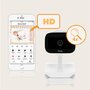Video monitor, Lionelo, Babyline Go, Cu aplicatia dedicata Lionelo Smart, Mod de noapte 8m, Cu functie de iluminare, Pana la 5h functionare wireless, Comunicare bidirectionala, Rotatie 180 grade, Alb - 17