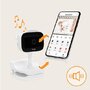 Video monitor, Lionelo, Babyline Go, Cu aplicatia dedicata Lionelo Smart, Mod de noapte 8m, Cu functie de iluminare, Pana la 5h functionare wireless, Comunicare bidirectionala, Rotatie 180 grade, Alb - 20