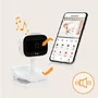 Video monitor, Lionelo, Babyline Go, Cu aplicatia dedicata Lionelo Smart, Mod de noapte 8m, Cu functie de iluminare, Pana la 5h functionare wireless, Comunicare bidirectionala, Rotatie 180 grade, Alb - 20