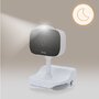 Video monitor, Lionelo, Babyline Go, Cu aplicatia dedicata Lionelo Smart, Mod de noapte 8m, Cu functie de iluminare, Pana la 5h functionare wireless, Comunicare bidirectionala, Rotatie 180 grade, Alb - 21