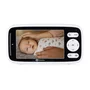 Video monitor, Petite&Mars, Nano 4.0, Ecran HD, Zoom digital 3×, Raza de actiune 300m, Suport pentru pana la 4 camere, Comunicare bidirectionala, 8 melodii, Alb - 12
