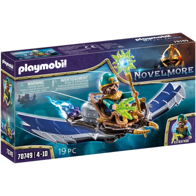Playmobil - set de constructie violet vale - magicianul aerului , novelmore